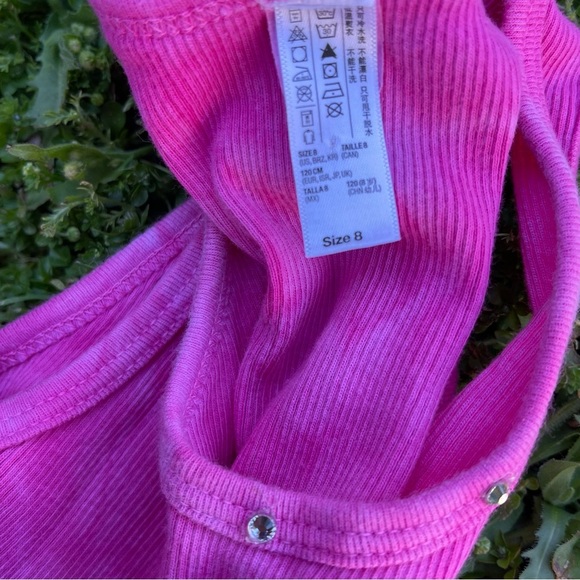 Sugar skull girls dress size 8 Preowned summer spring tank dress - Picture 4 of 5